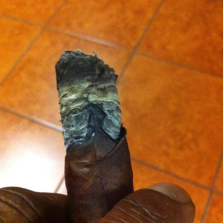 This is the Pigtail, the Maduro variation (there is also a Natural). One of the House Cigars at NYC Fine Cigars, New York / iPhone 4
