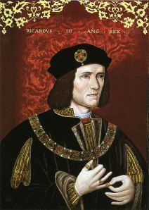 The portrait of Richard III from the National Portrait Gallery.