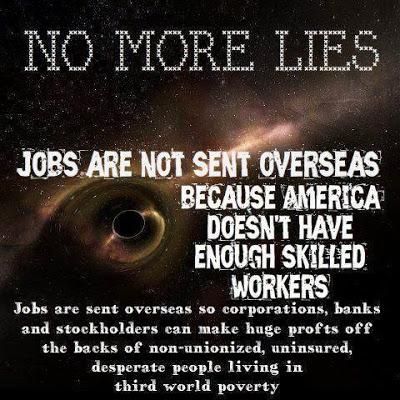 It's Caused By Greed, Not Need