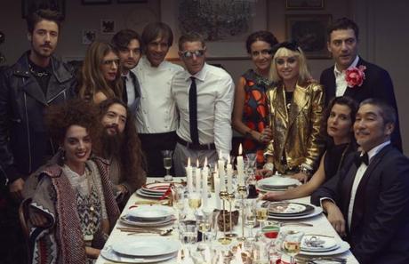A dinner party in Milan by Yoox for Christmas 2013