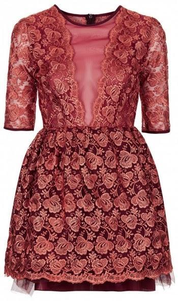 Pick Of The Day: jones+jones Belle Copper Floral Lace Dress