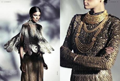 Palevi Singh by Arjun Mark for ELLE Marriage India November 2013 