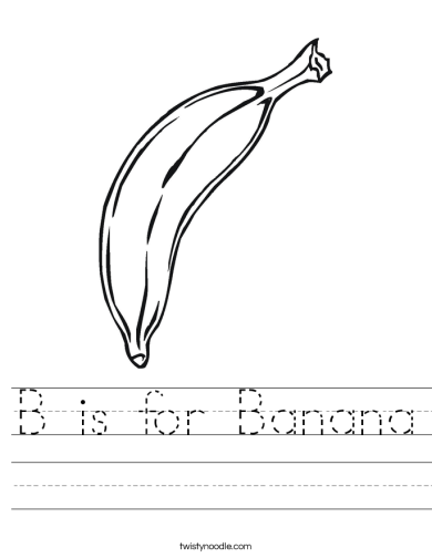 b-is-for-banana_worksheet