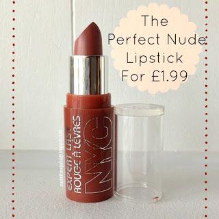 The Perfect Nude Lipstick For £1.99