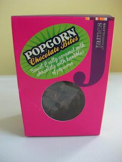 James Chocolates Popcorn Chocolate Bites Review