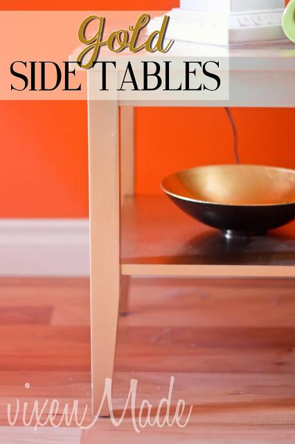 Gold Side Tables