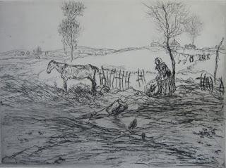 Where even the grass is poor: the drypoints of Jean-Francois Raffaelli