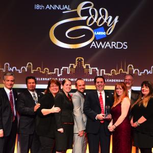 City of Lancaster representatives at LAEDC's 18th Eddy Awards