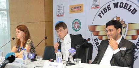 FIDE World Championship in Chennai ~ who handles the post-match Press Conference