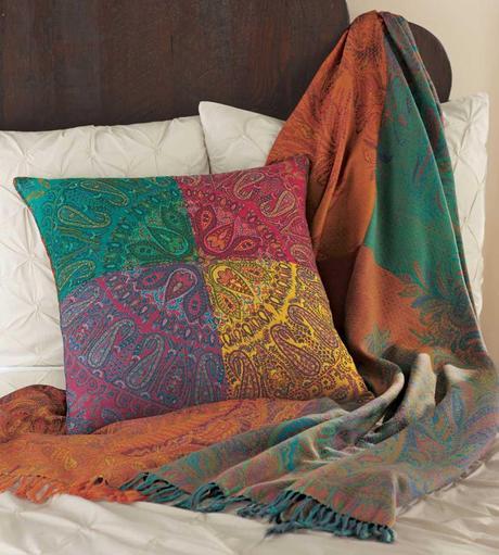 Agra Throw and Pillow