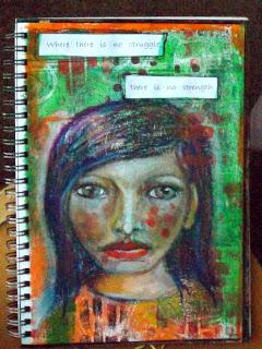 Art Journaling - Mixed media