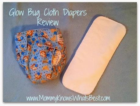 Glow Bug Cloth Diapers {Review}