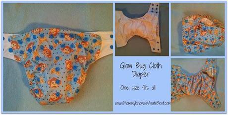 Glow Bug Cloth Diapers {Review}