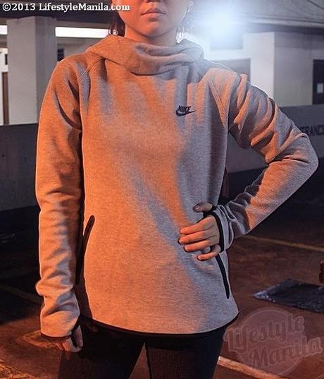 Nike Tech Fleece Womens Hoodie Gray