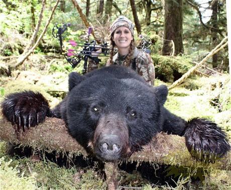 Bachman has posted many pictures on her Twitter feed of animals she has killed (Photo: Twitter)