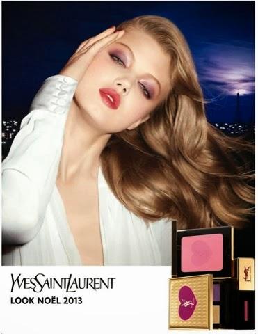 Lindsey Wixson in YSL holiday collection 2013