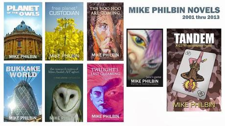 Mike Philbin - Published Novels - new blogs added