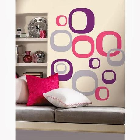 Wall Oval Stickers