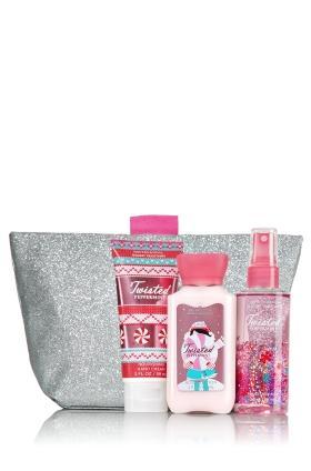 Twisted Peppermint Sparkle & Shine Gift Set - Signature Collection - Bath & Body Works
