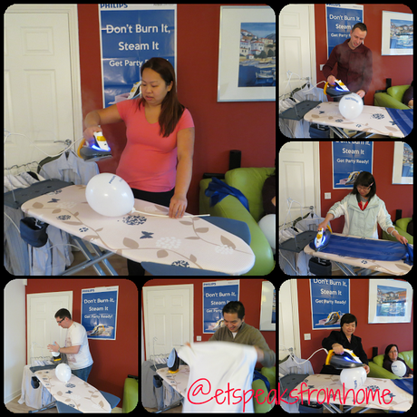 Philips Perfect Care Ironing Party with Come Round
