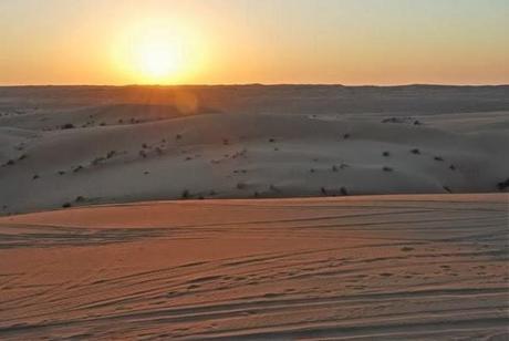 Sunset Over the Omani Desert