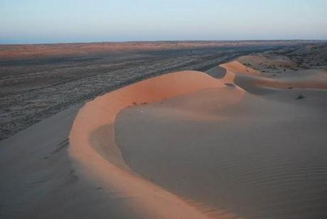 Sunset Over the Omani Desert