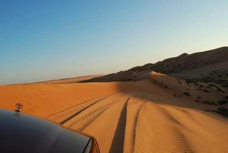 Dune Bashing in the Wahiba Sands