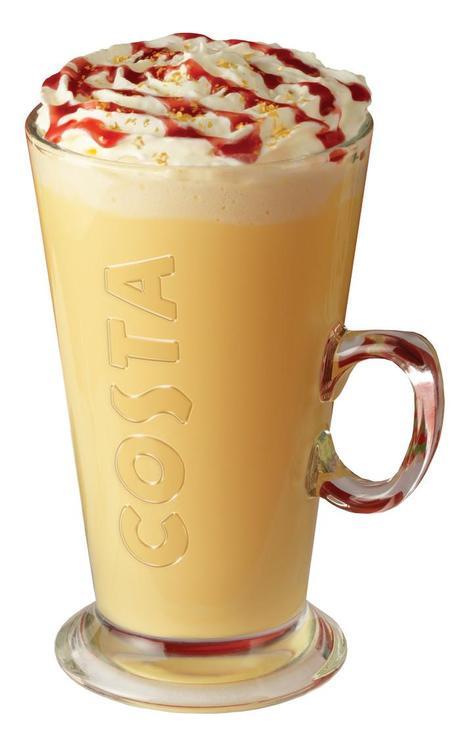 Costa's White Hot Chocolate & Cream Review - Christmas Menu 2013