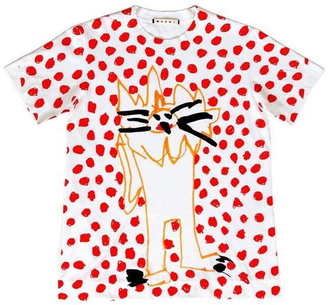 Marni's t-shirts for the Children's imaginary world 2013 charity project