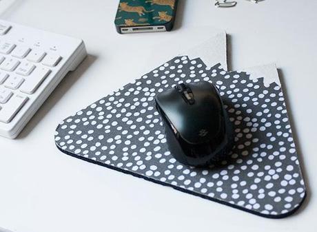 DIY mountain mouse pad