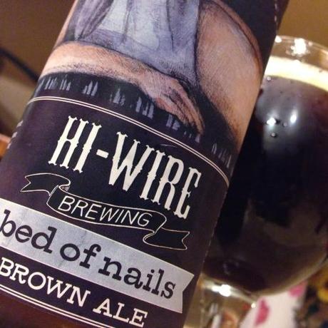 bed of nails_brown_ale_beer_hiwire_hi-wire_brewery_beer_asheville