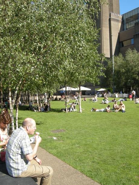 Tate Modern Landscape Seating