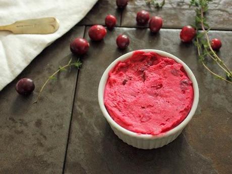 Cranberry Thyme Butter