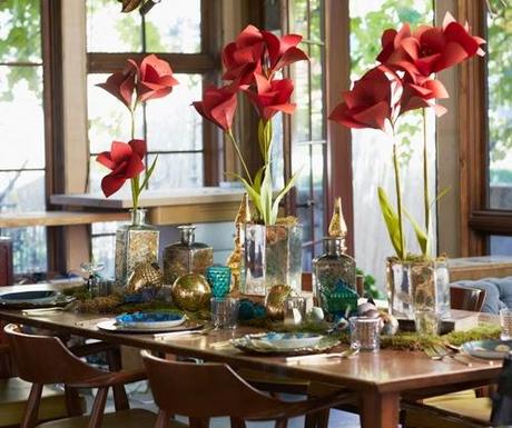 DIY holiday amaryllis