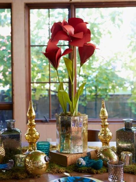 DIY holiday amaryllis