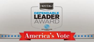 Please Vote in the Maytag Dependable Leader Award Program #DependableLeader #MC #Sponsored