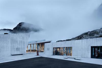build | visitor center in norway