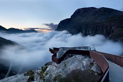 build | visitor center in norway