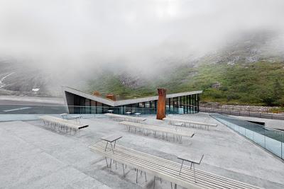 build | visitor center in norway