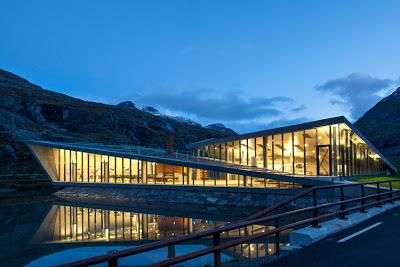 build | visitor center in norway