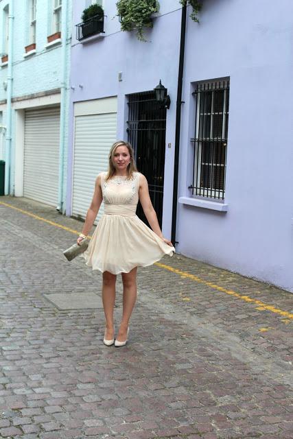 little mistress dress cream