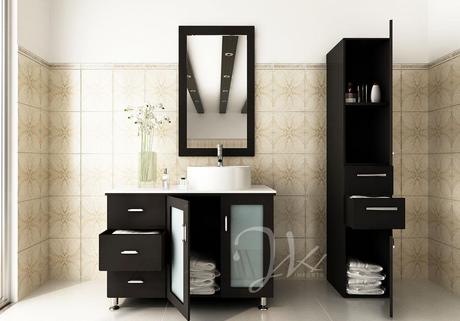 39 Inch Lune Vanity With Soft Close Doors