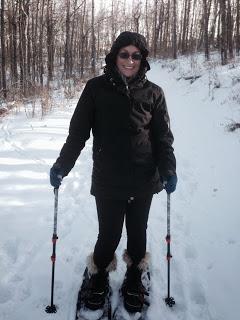 A Little Birthday Snowshoeing