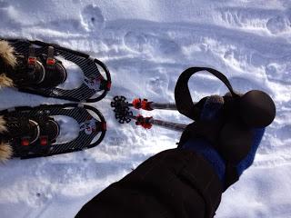 A Little Birthday Snowshoeing