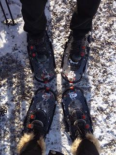 A Little Birthday Snowshoeing