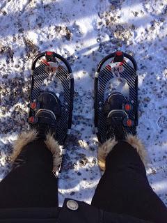 A Little Birthday Snowshoeing