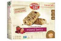 Gluten free product review: Enjoy Life chewy bars