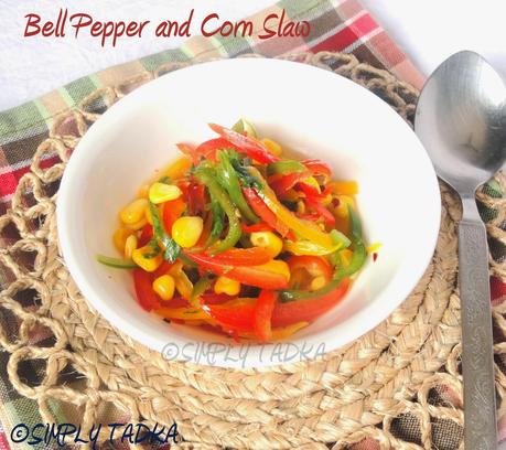 Bell Pepper and Corn Slaw
