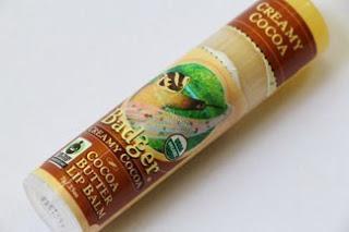 Perfect Your Pout with Badger Balm's Cocoa Butter Lip Balm