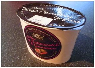 Tesco Finest Golden Fig Butterscotch and Cinnamon Yogurt